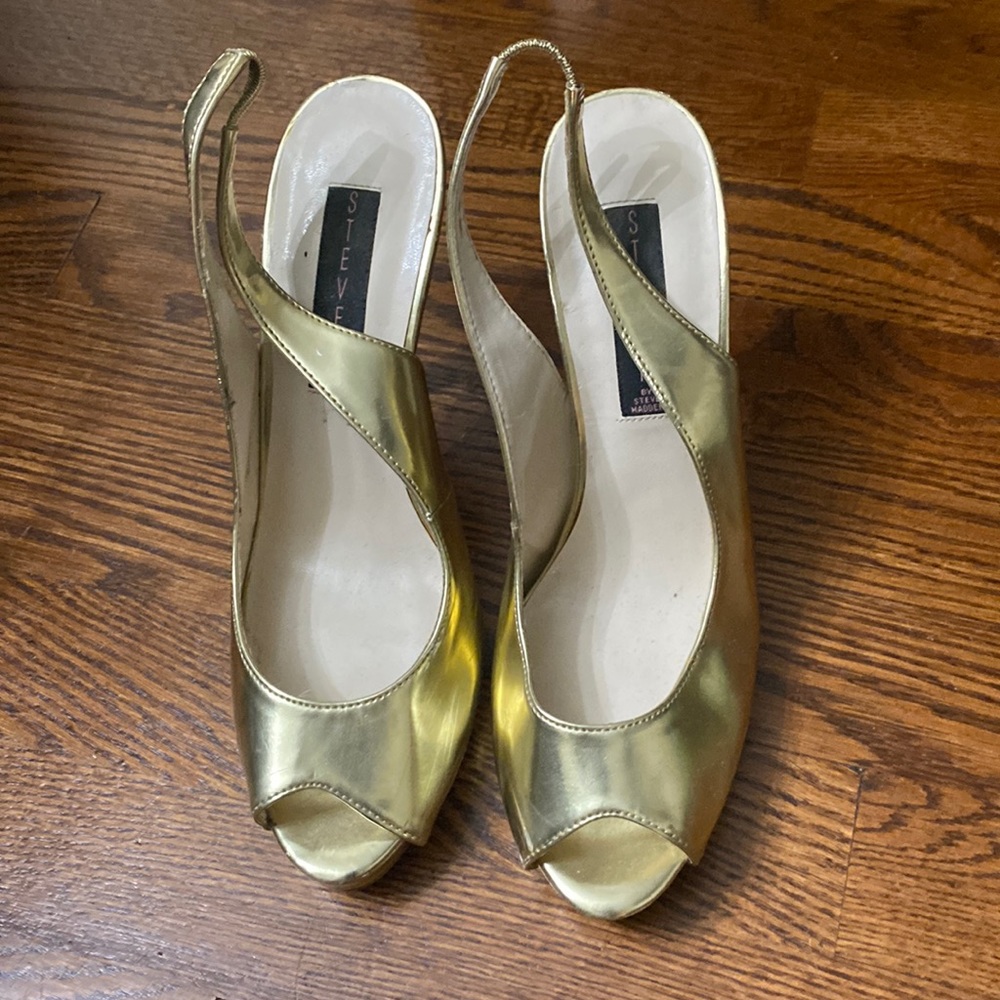 Gold Steve Madden
